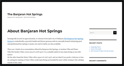 Desktop Screenshot of banjaranhotspringsretreat.com