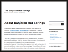 Tablet Screenshot of banjaranhotspringsretreat.com